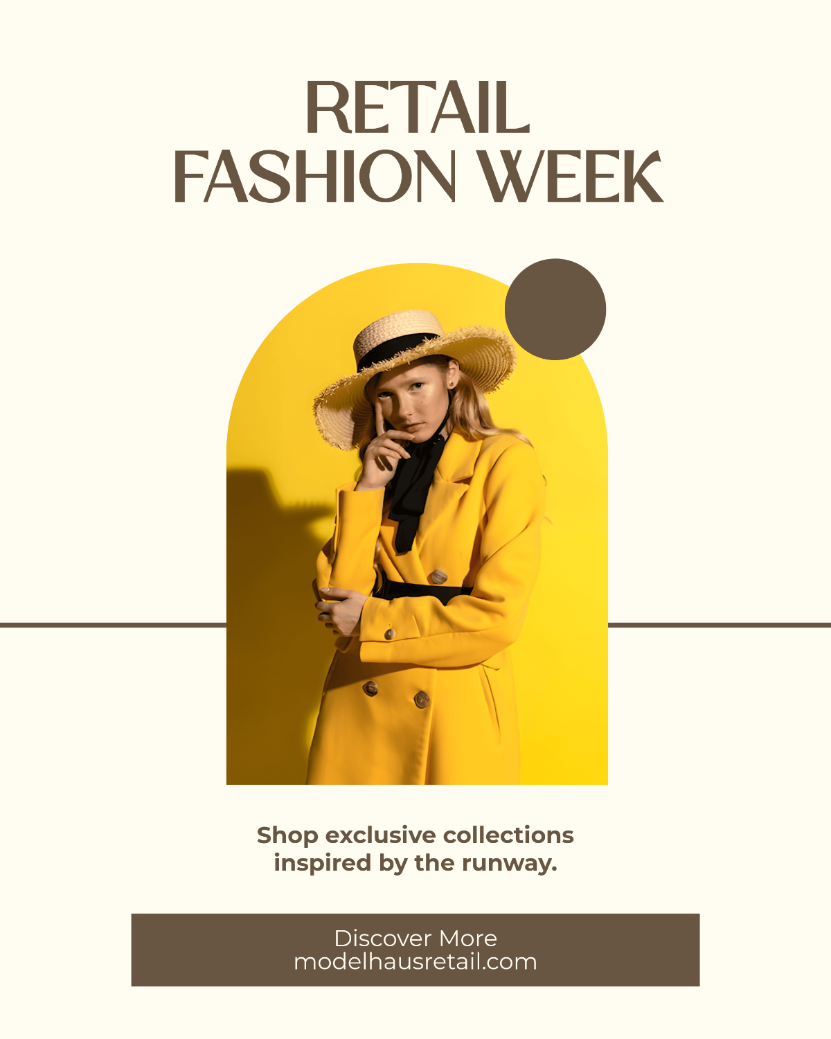 Free Retail Fashion Week Social Media Template