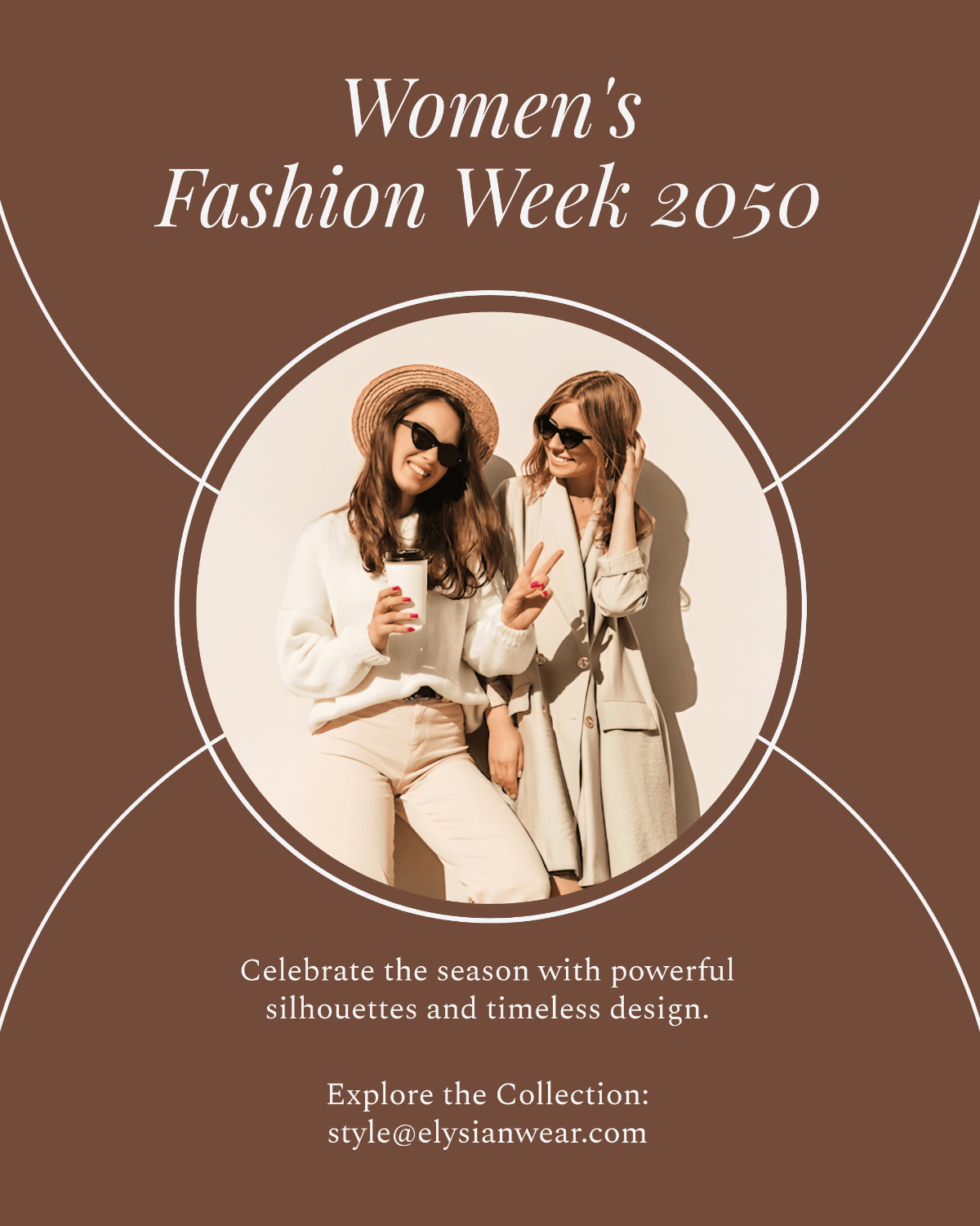 Free Women's Fashion Week Social Media Template
