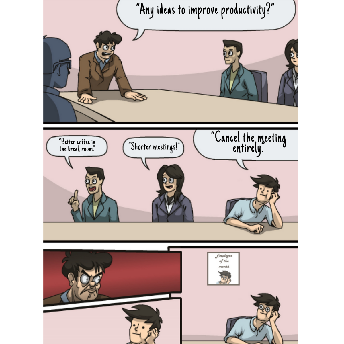 Free Weekly Meeting Meme Template