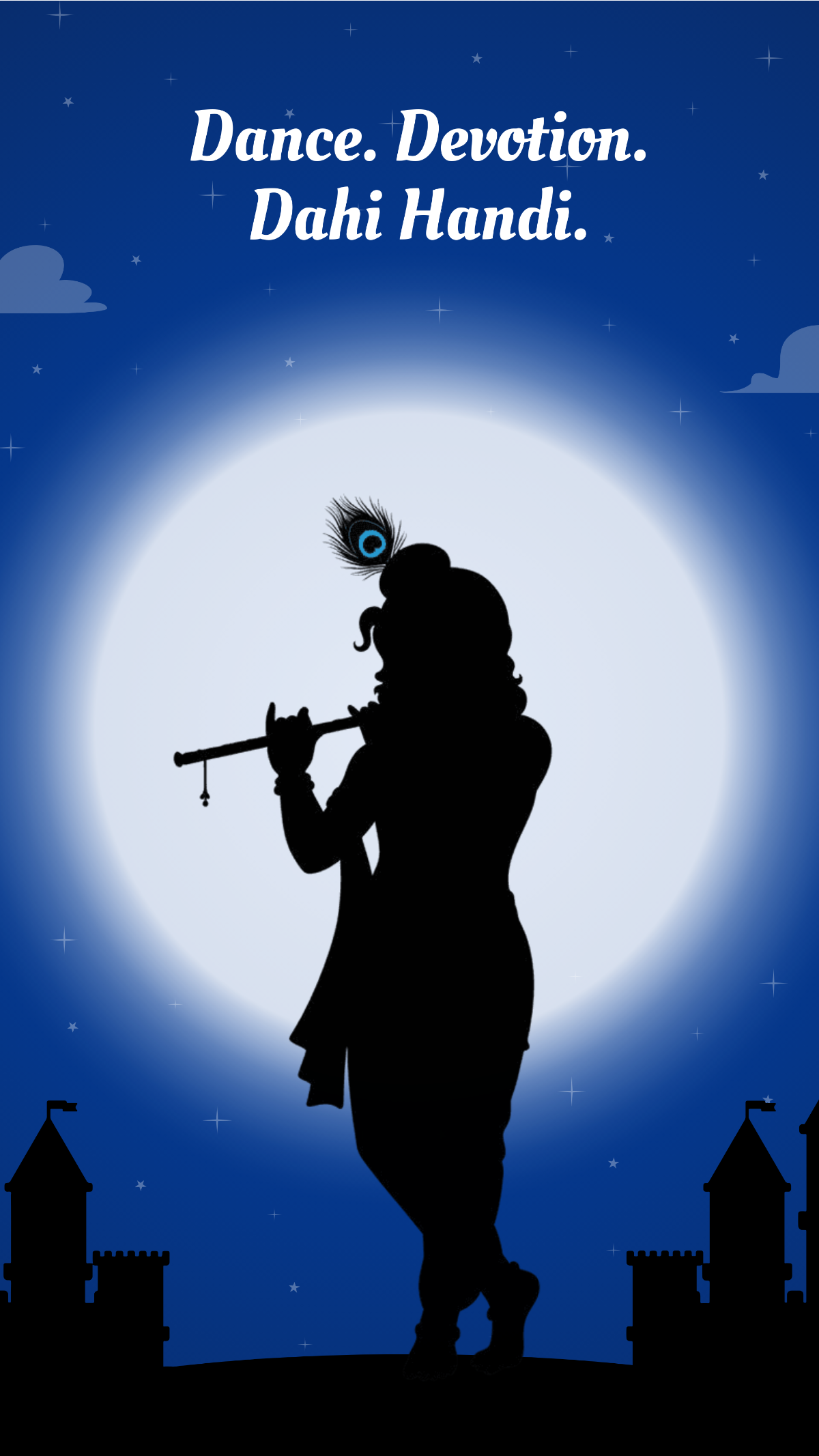 Free Creative Janmashtami Instagram Story Template