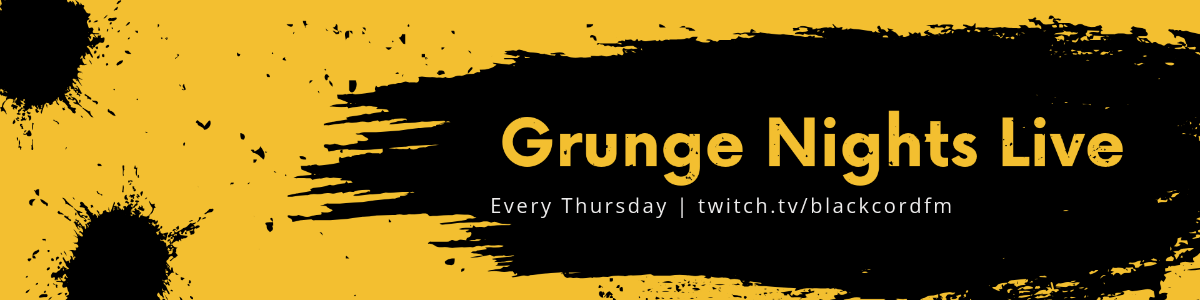 Free Grunge Twitch Banner Template