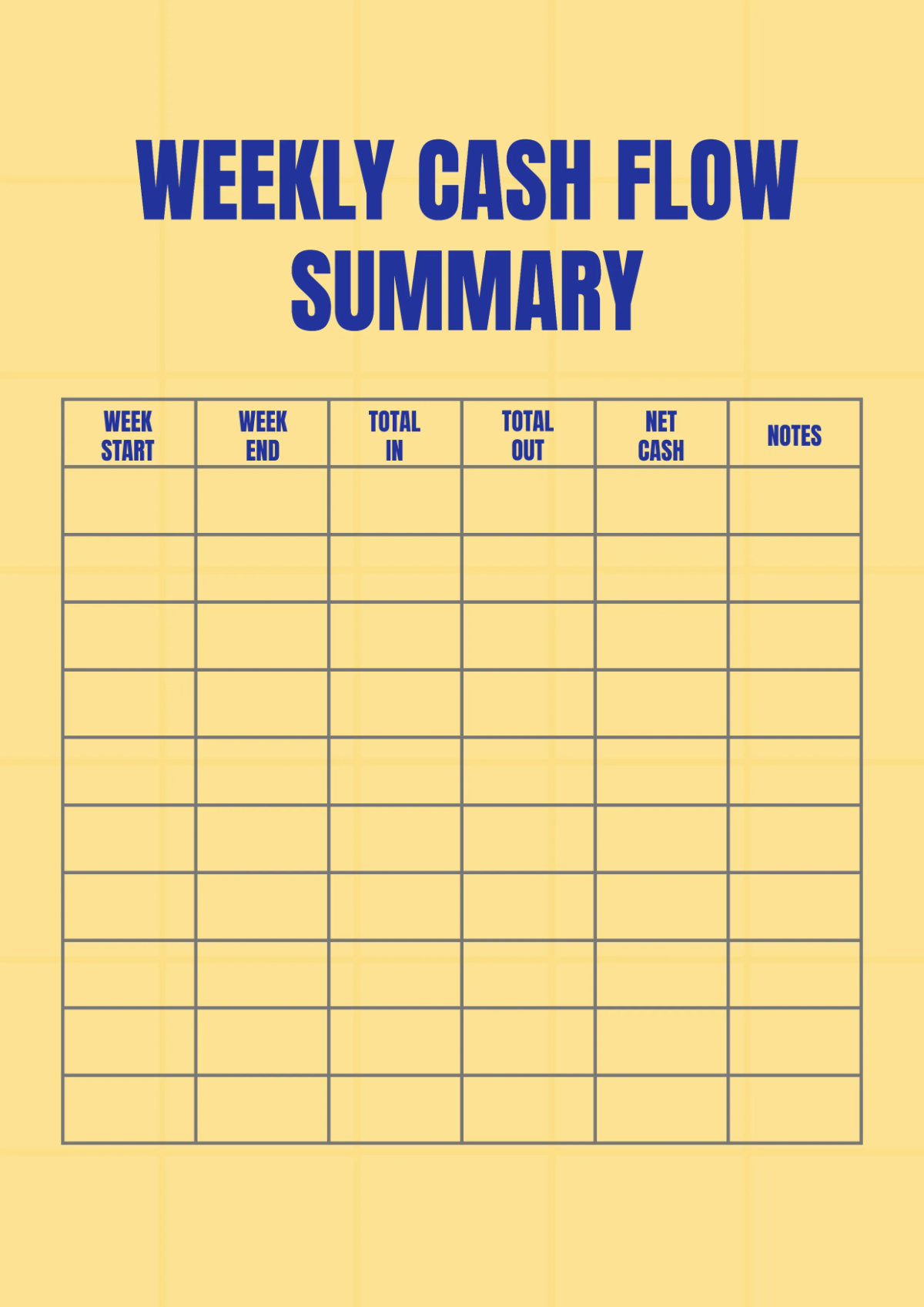 Free Cash Workbook Template to Edit Online