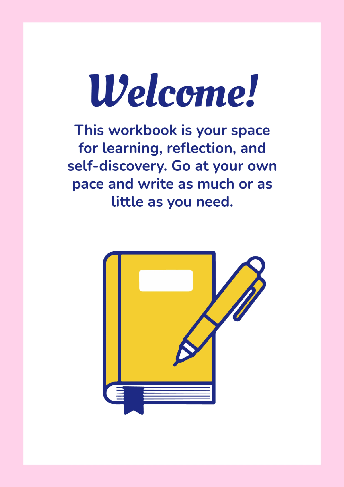 Free Workbook Template to Edit Online
