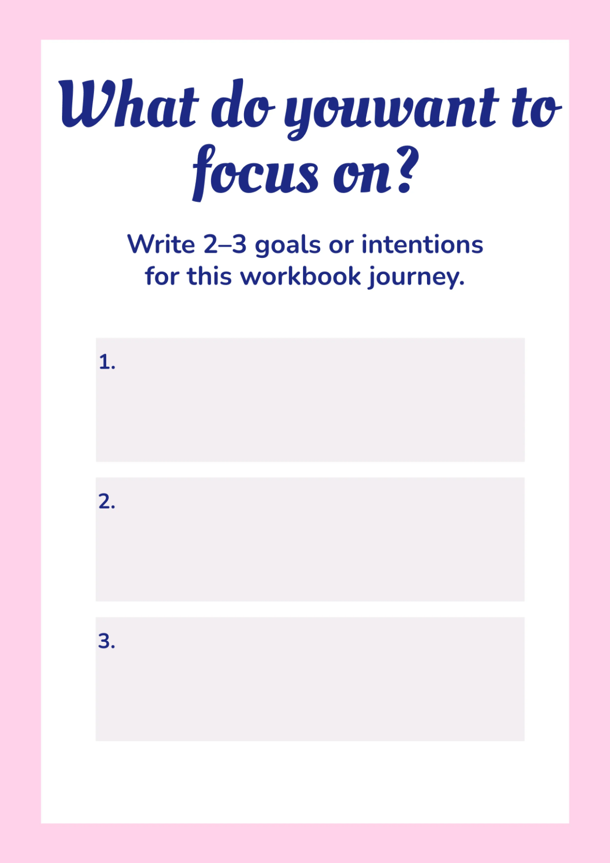 Free Workbook Template to Edit Online