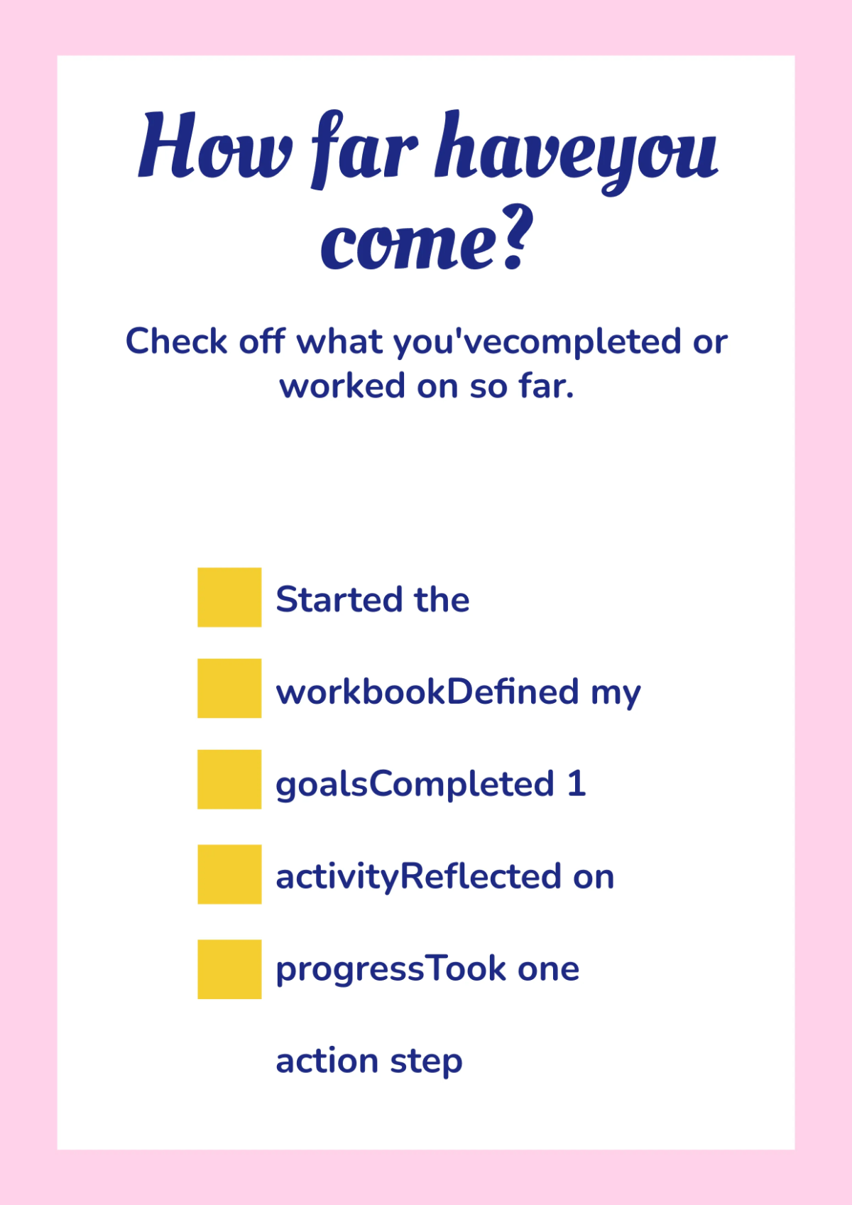 Free Workbook Template to Edit Online