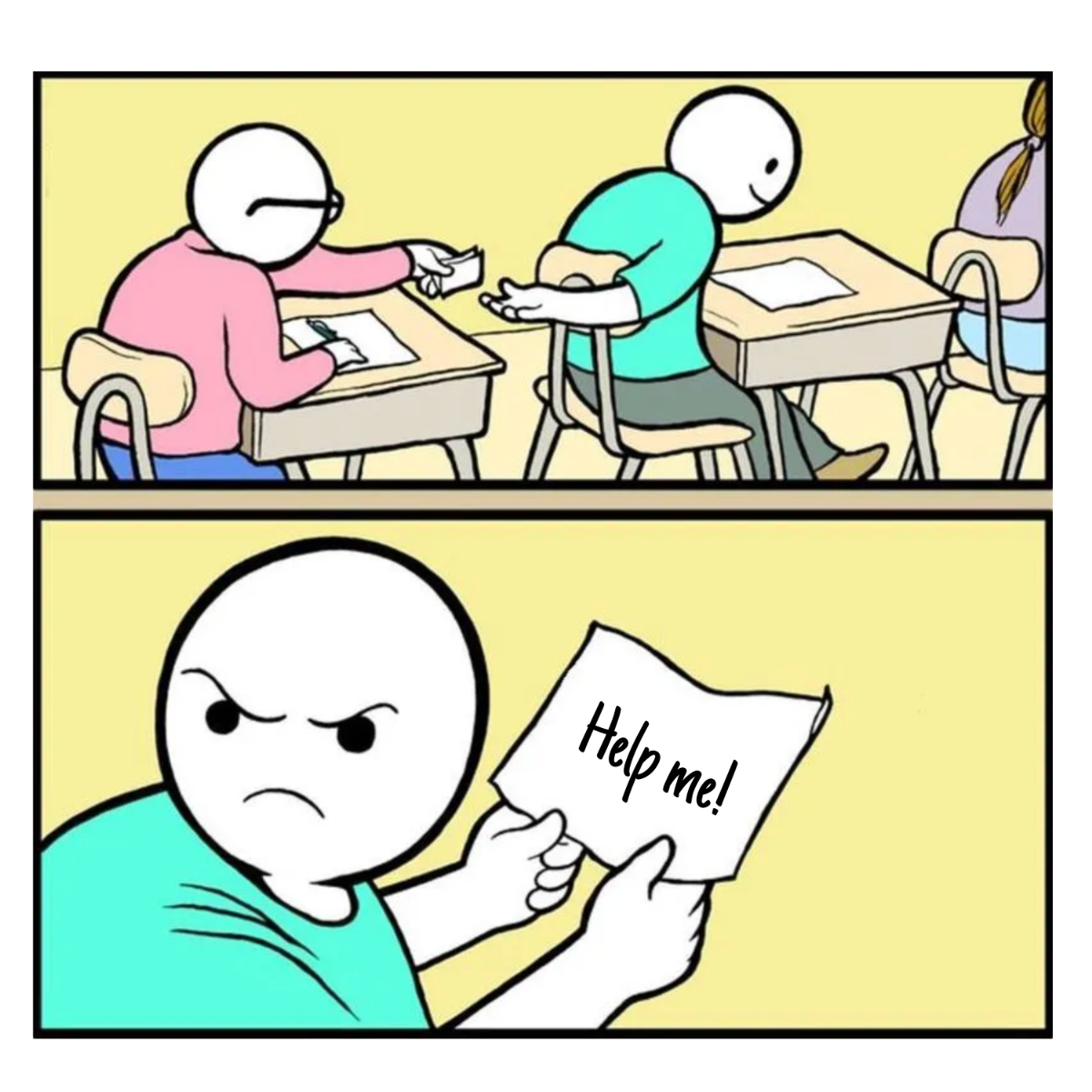 Free Classroom Back To School Meme Template