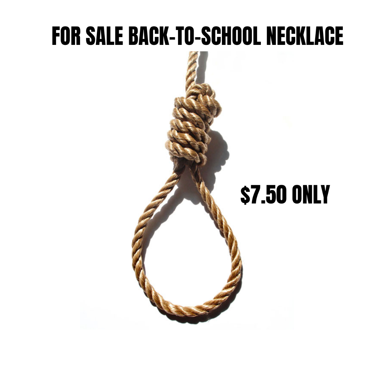 Free Back To School Necklace Meme Design Template