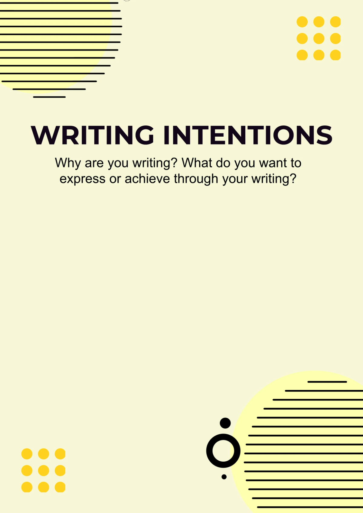Free Modern Writing Workbook Template to Edit Online