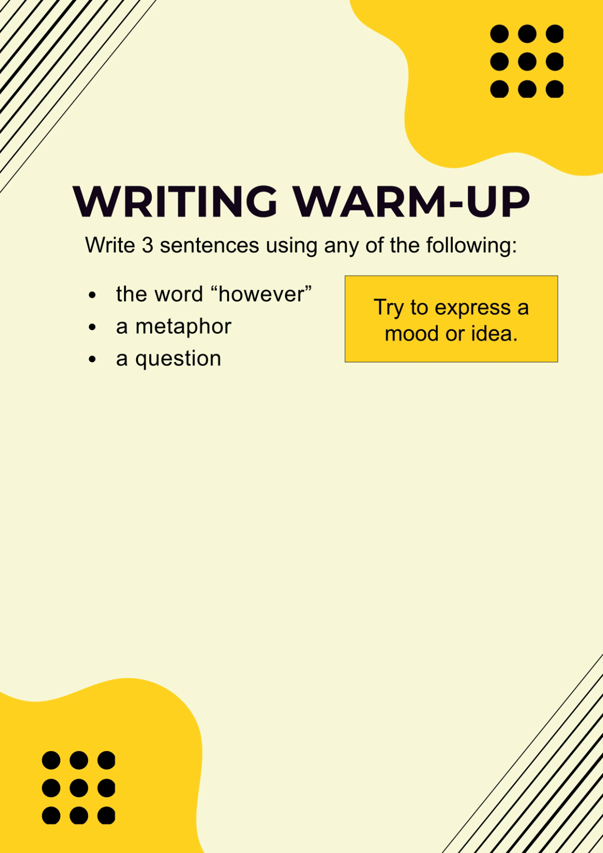 Free Modern Writing Workbook Template to Edit Online