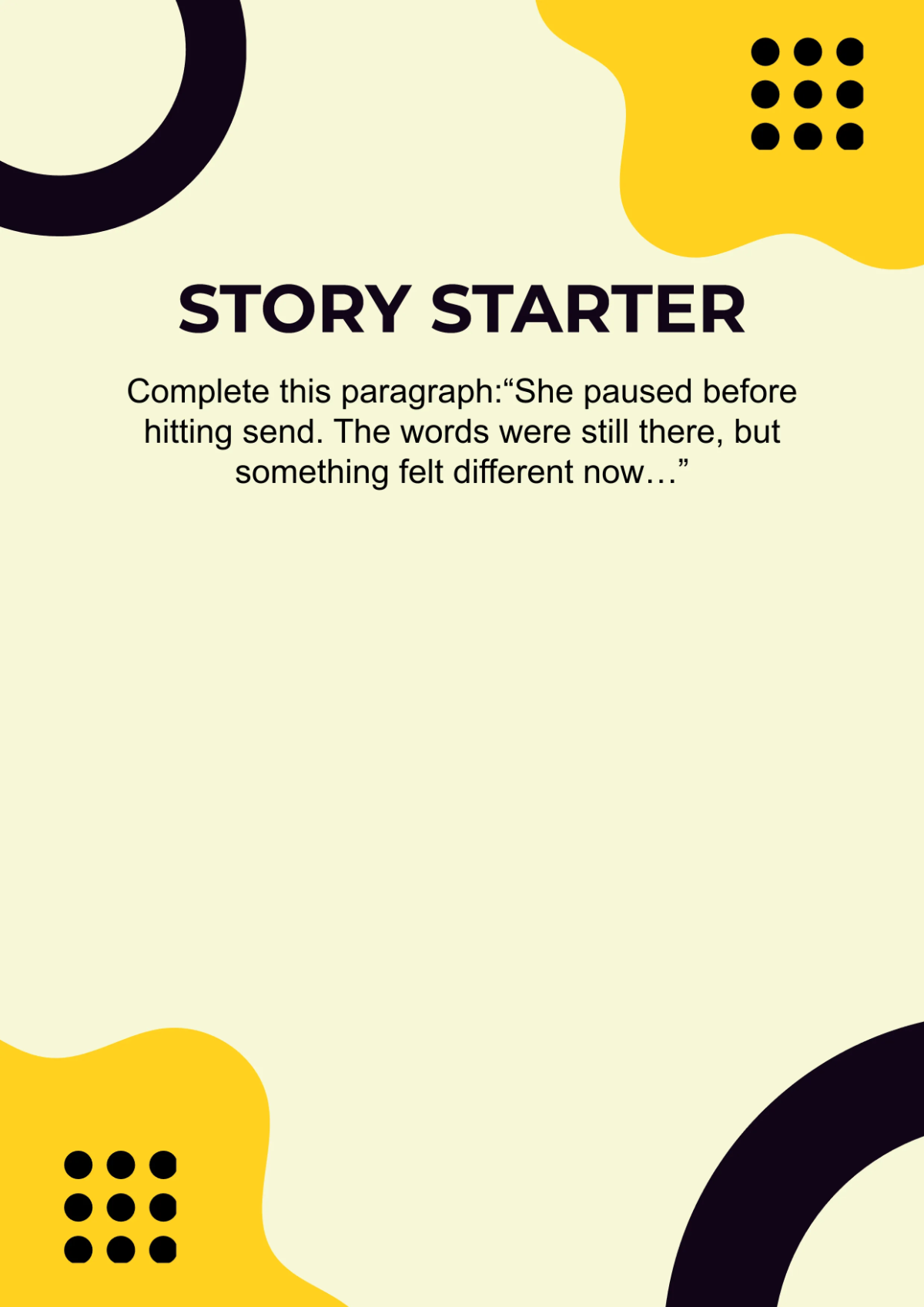 Free Modern Writing Workbook Template to Edit Online