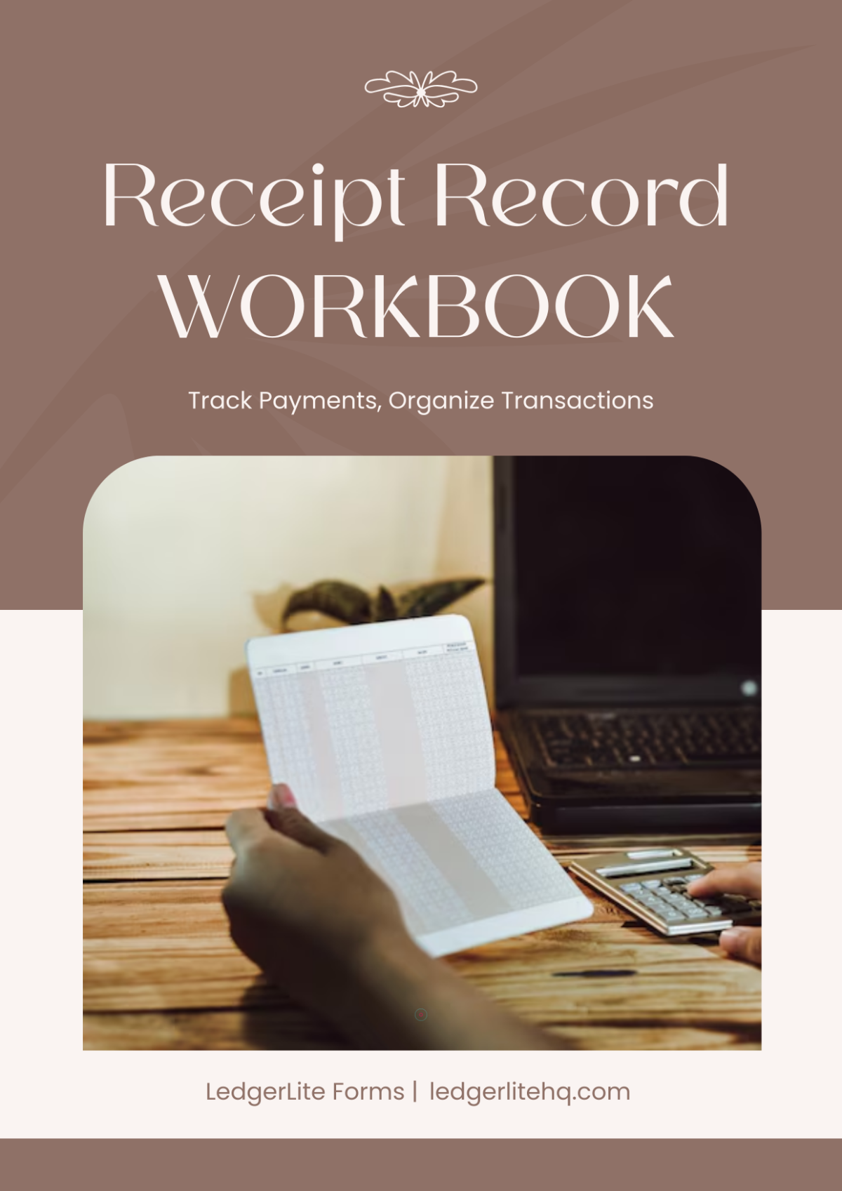 Receipt Workbook Background Template