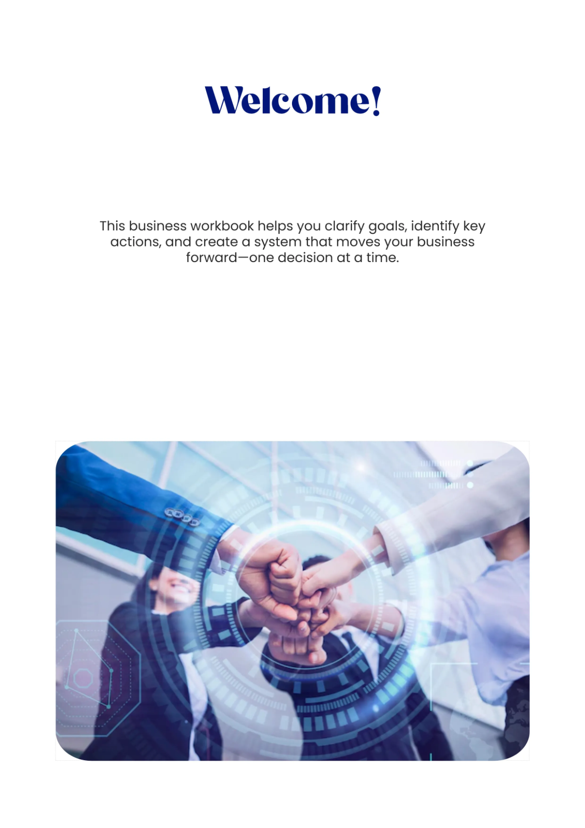 Free Business Workbook Template to Edit Online