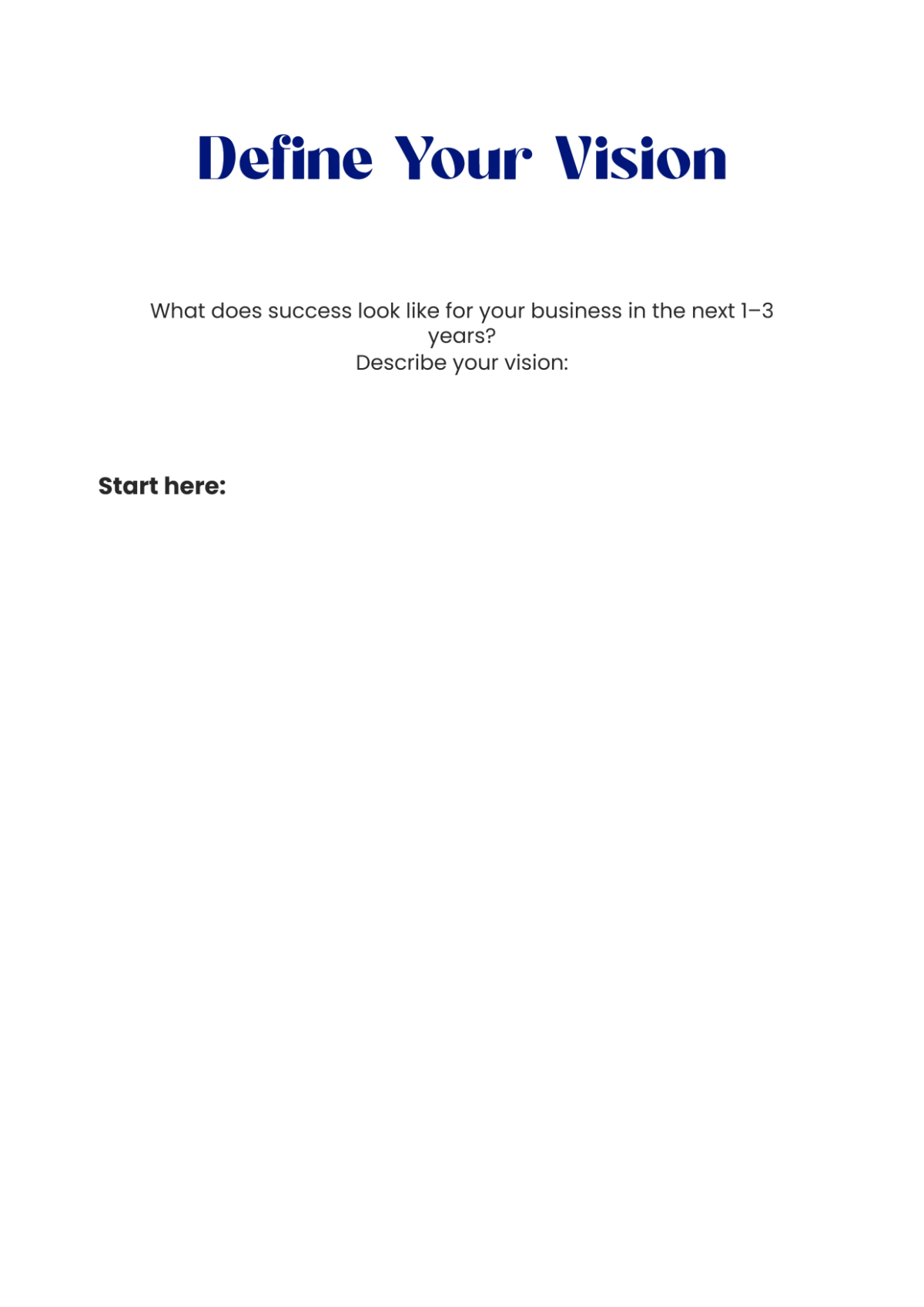Free Business Workbook Template to Edit Online