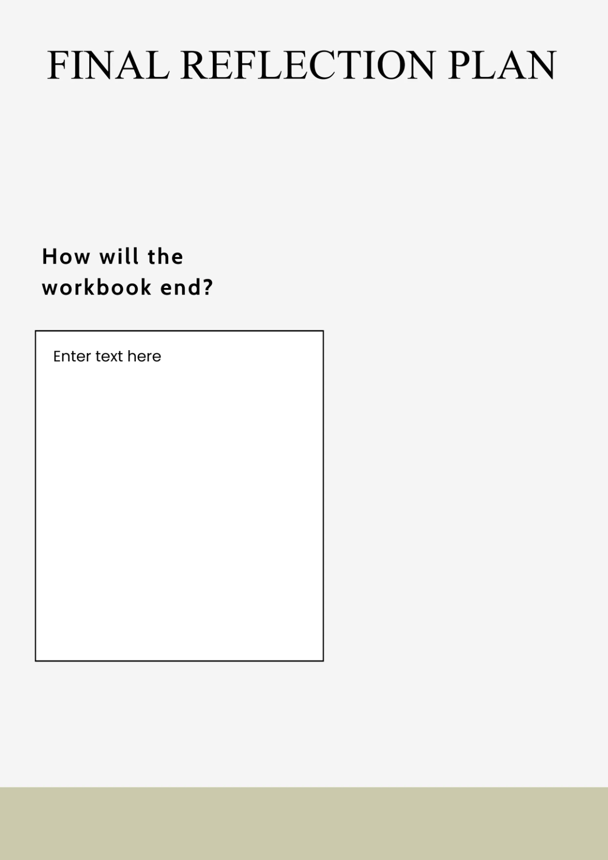 Free Workbook Outline Template to Edit Online