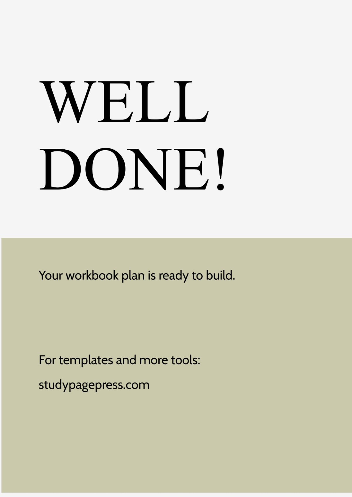 Free Workbook Outline Template to Edit Online