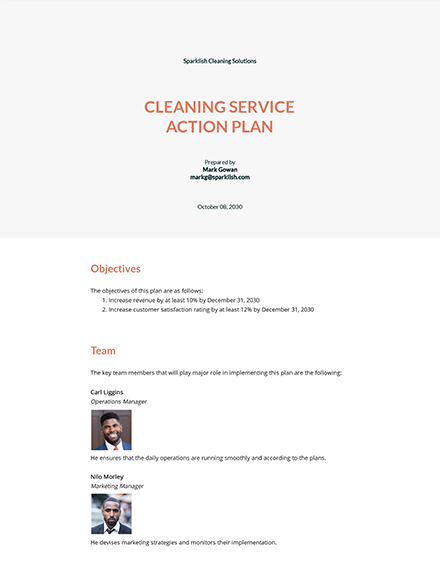 188+ Action Plan Templates - Free Downloads | Template.net