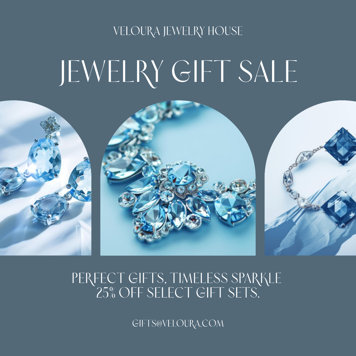 Free Jewelry Gift Sale Instagram Post Template