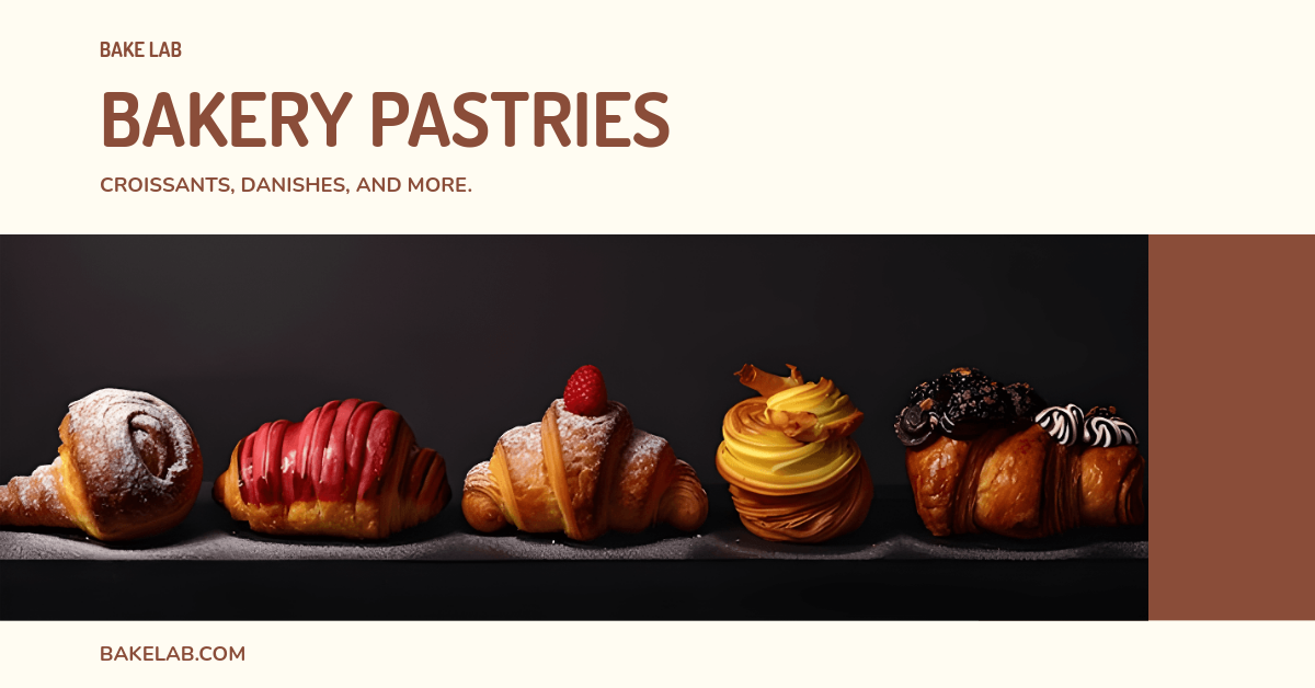 Free Bakery Pastries Facebook Ad Template