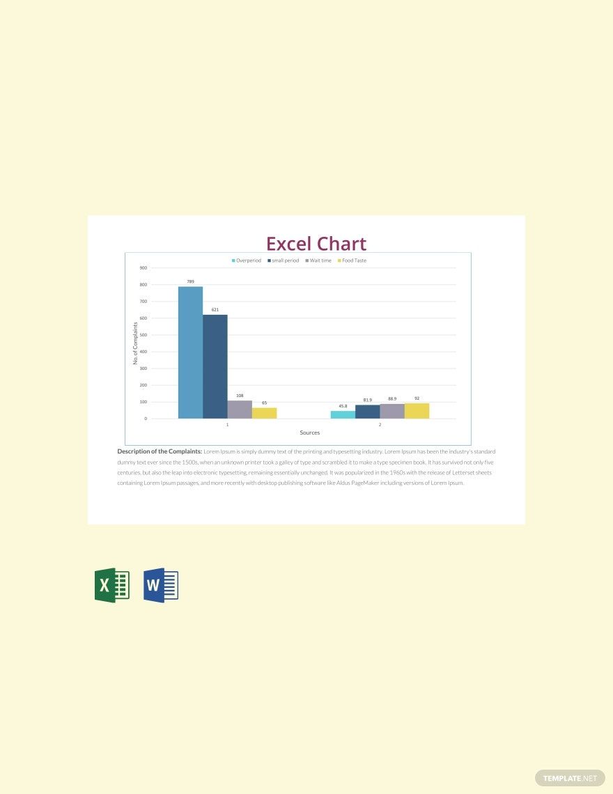 Excel Chart Template