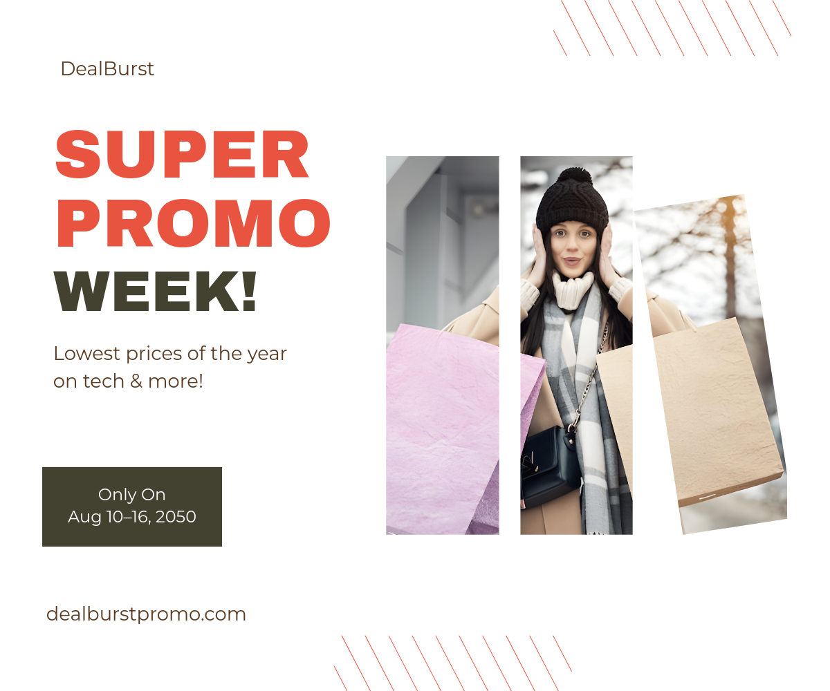 Free Super Promo Event Banner Template