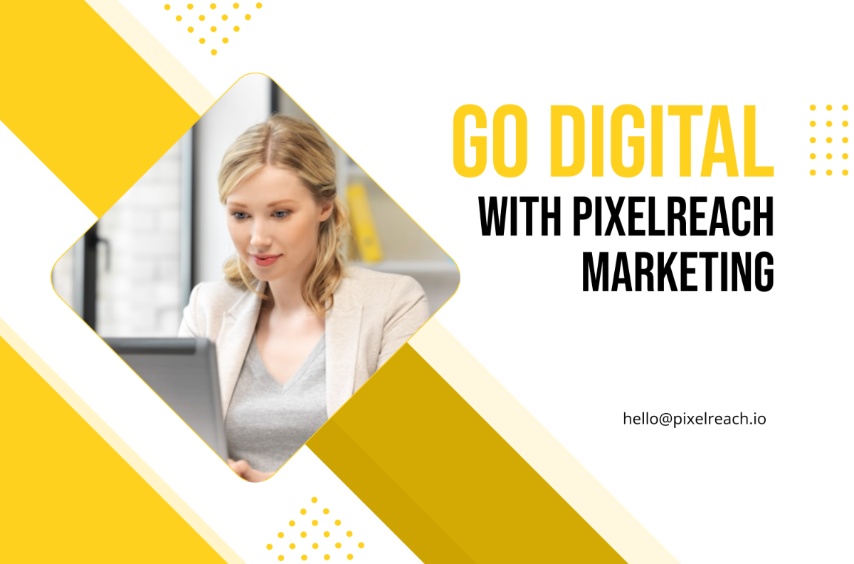 Free Yellow Digital Marketing Banner Template to Edit Online