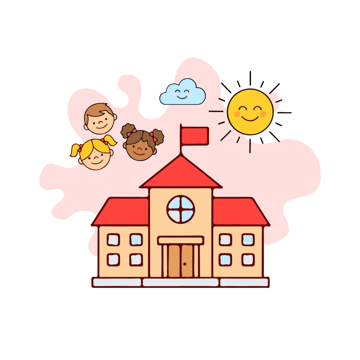 Free Back To Elementary School Clipart Template to Edit Online