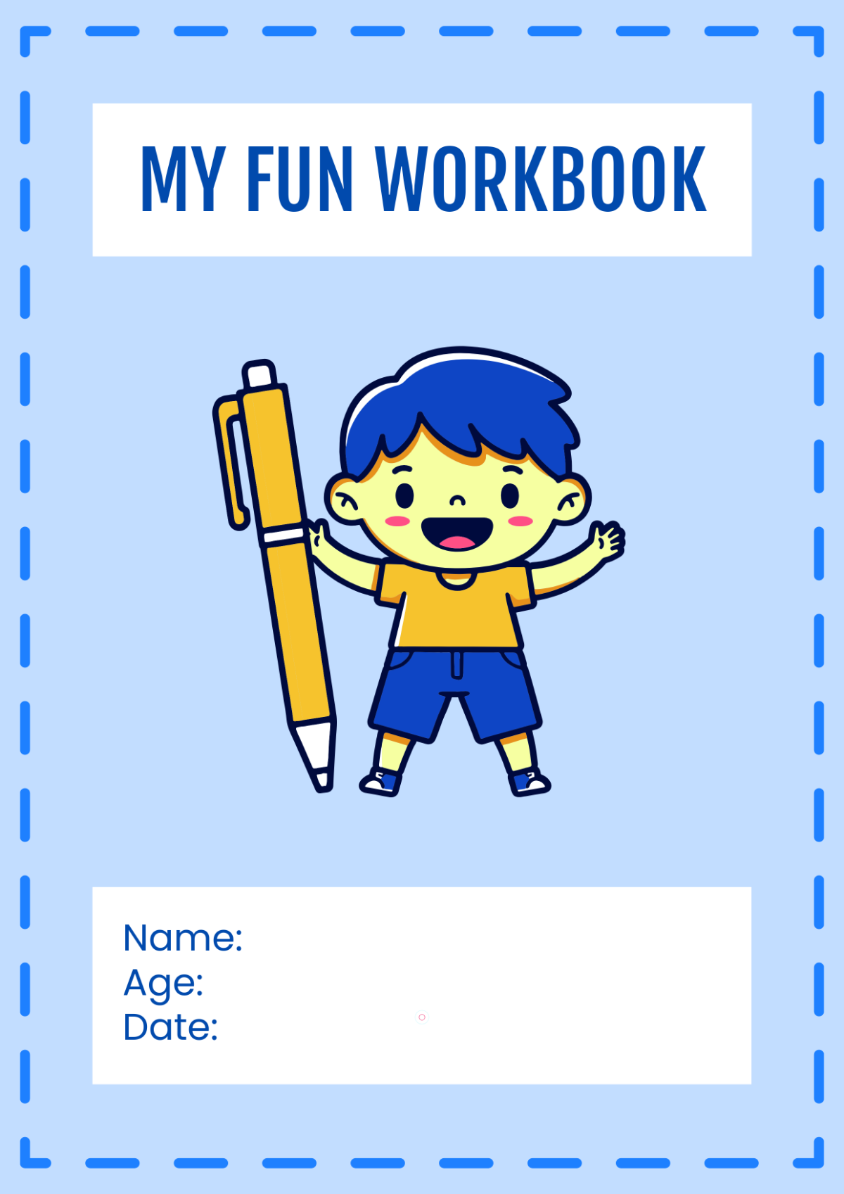 Free Workbook for Kids Learning to Edit Online