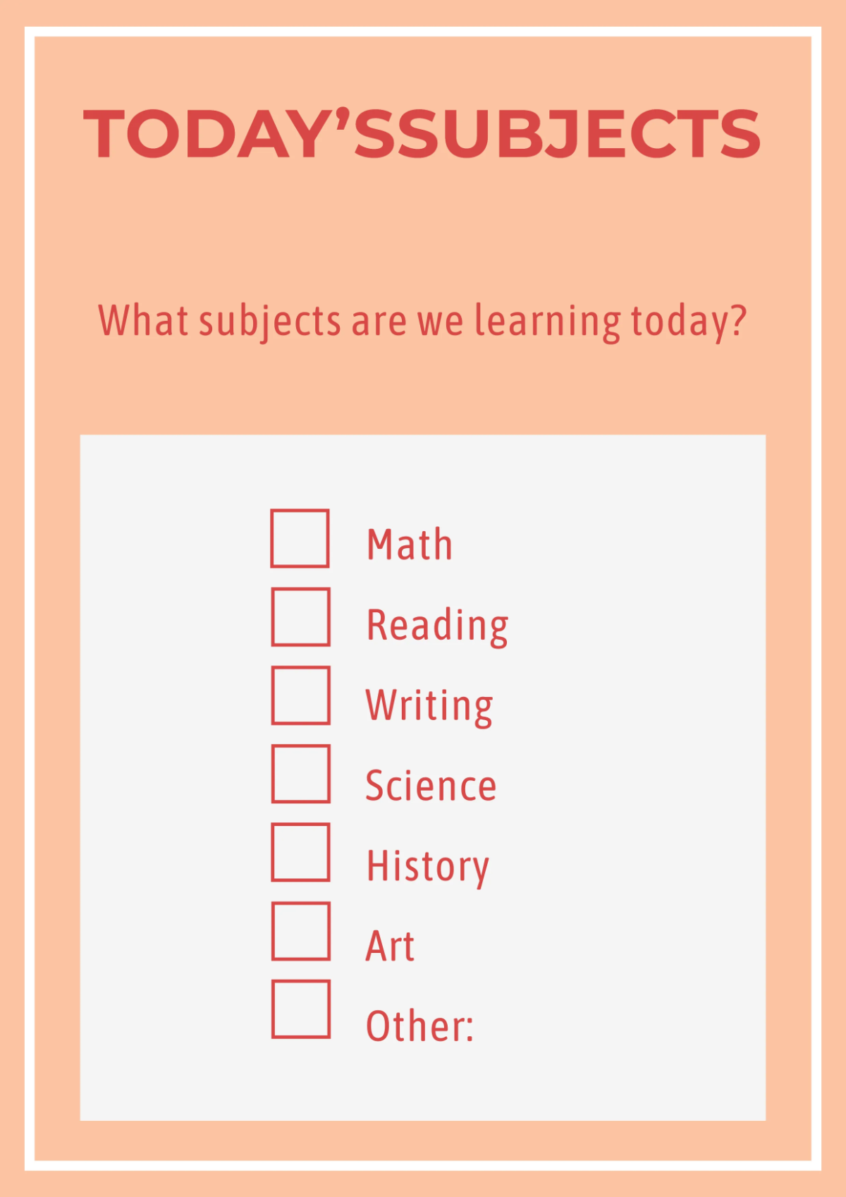 Free Homeschool Workbook Template to Edit Online