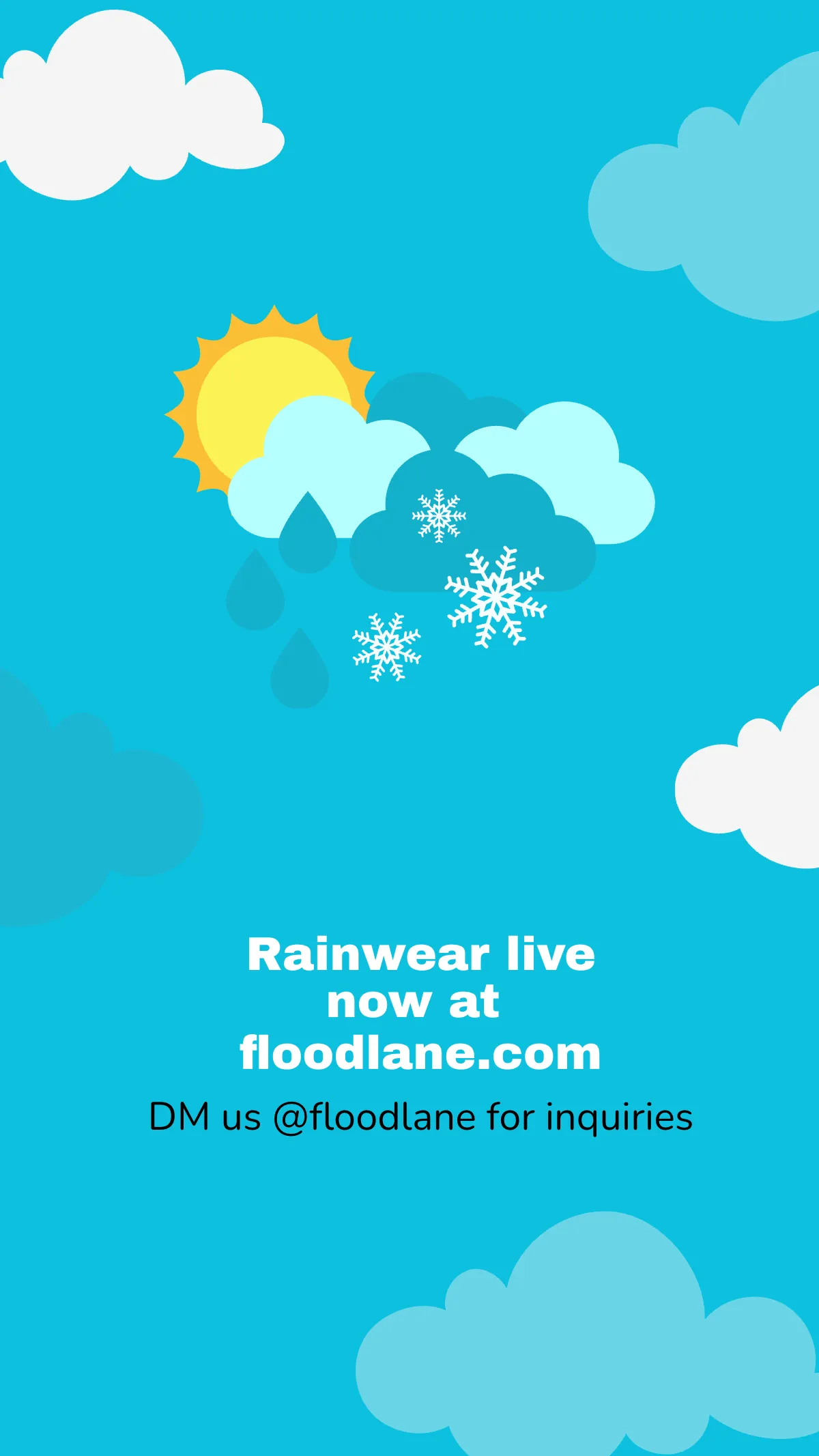 Free Monsoon Season Instagram Story Template to Edit Online