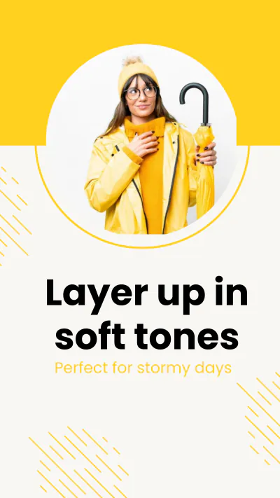 Free Modern Monsoon Sale Instagram Story Template to Edit Online