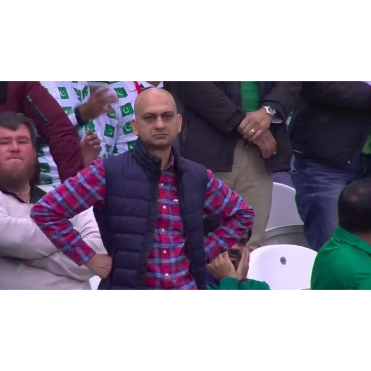 Free Disappointed Cricket Fan Back To School Meme Template