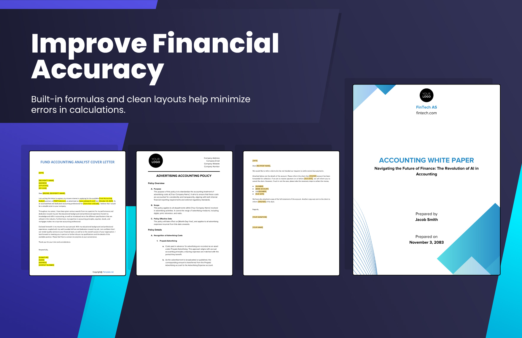 40+ Ultimate Accounting Docs Template Bundle