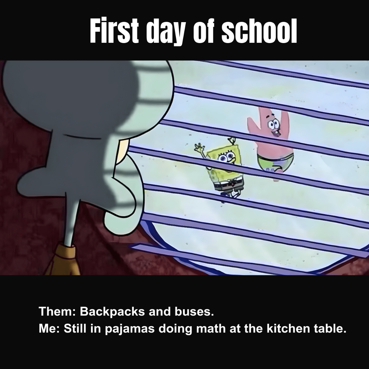 Free Homeschool Back To School Meme Template