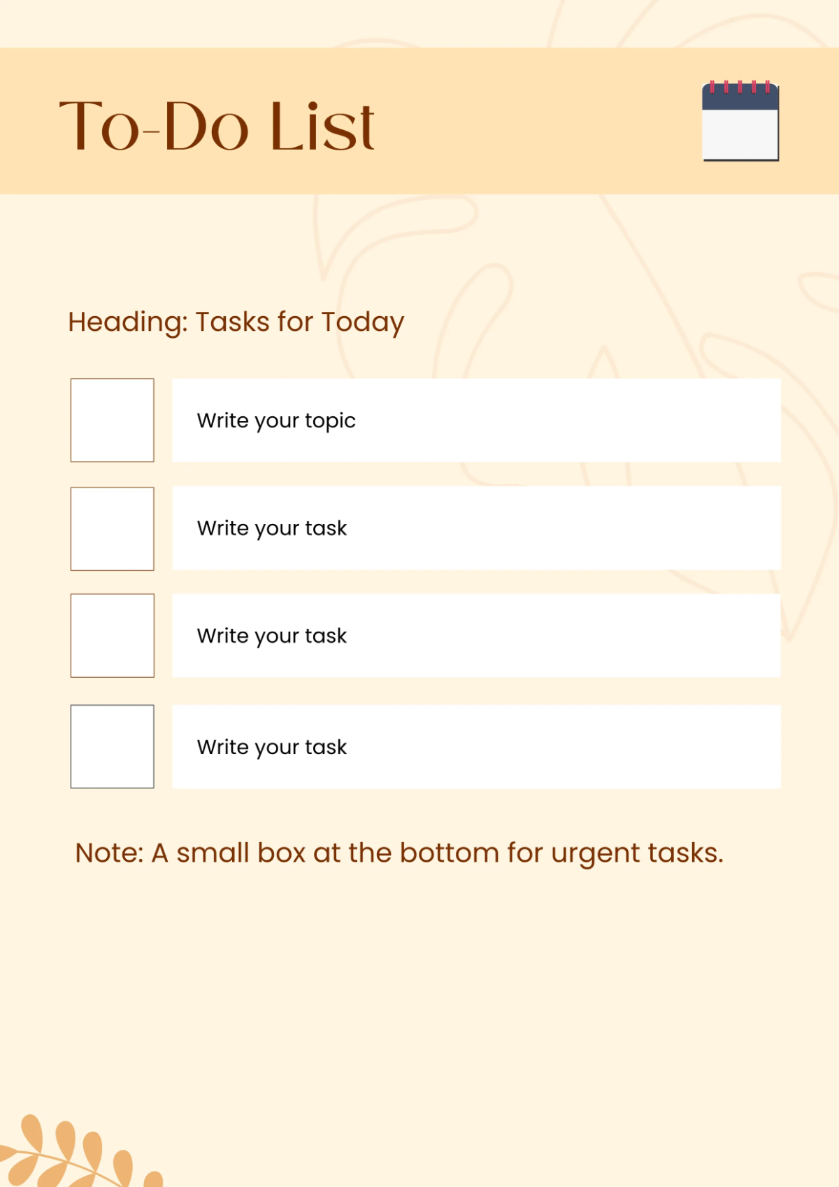 Free Daily Planner Workbook Template to Edit Online