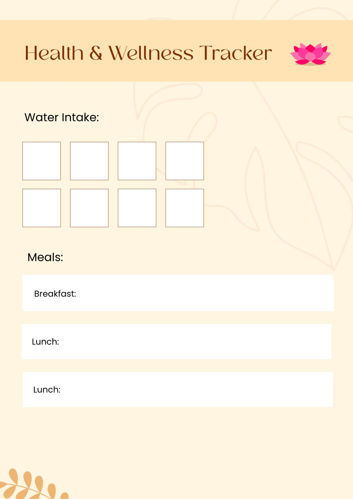 Free Daily Planner Workbook Template to Edit Online