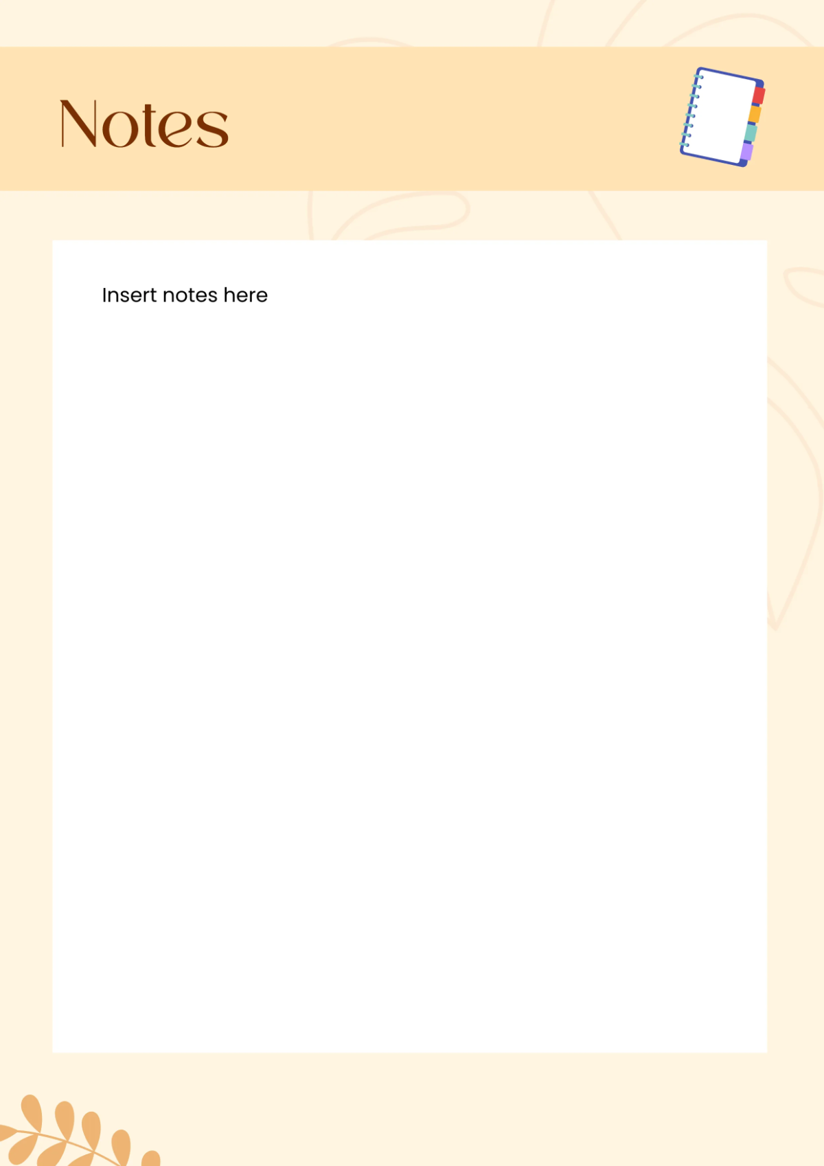 Free Daily Planner Workbook Template to Edit Online