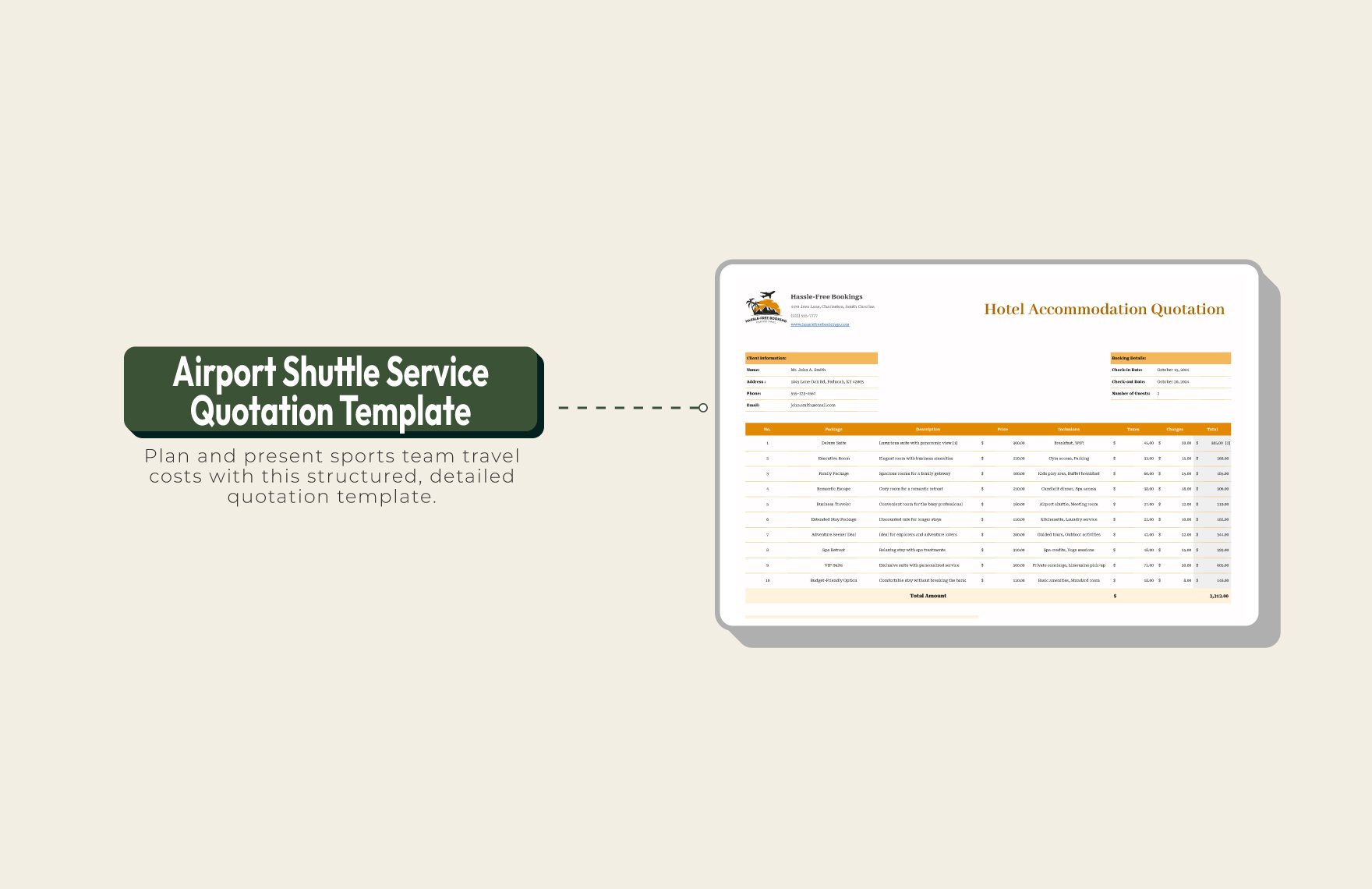 20+ Travel Quotation Master Template Bundle