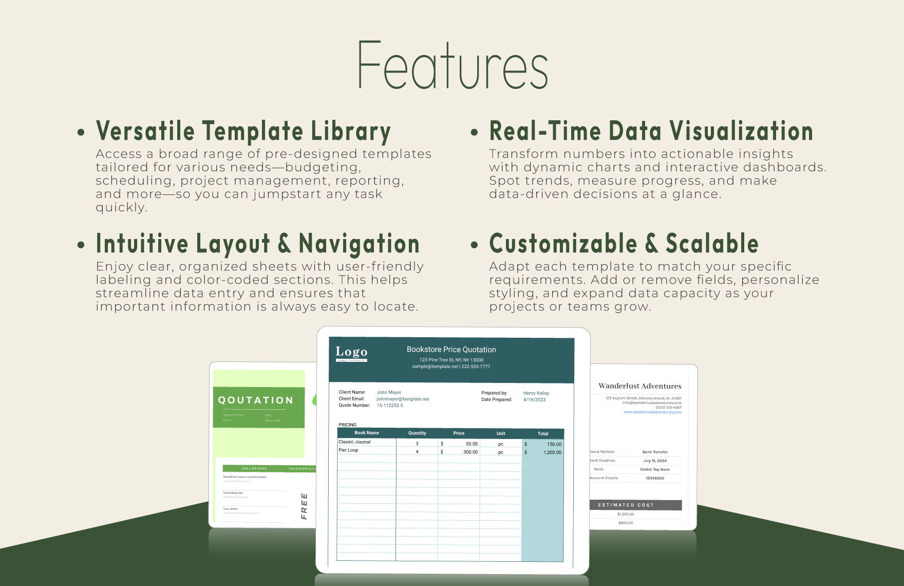 20+ Travel Quotation Master Template Bundle