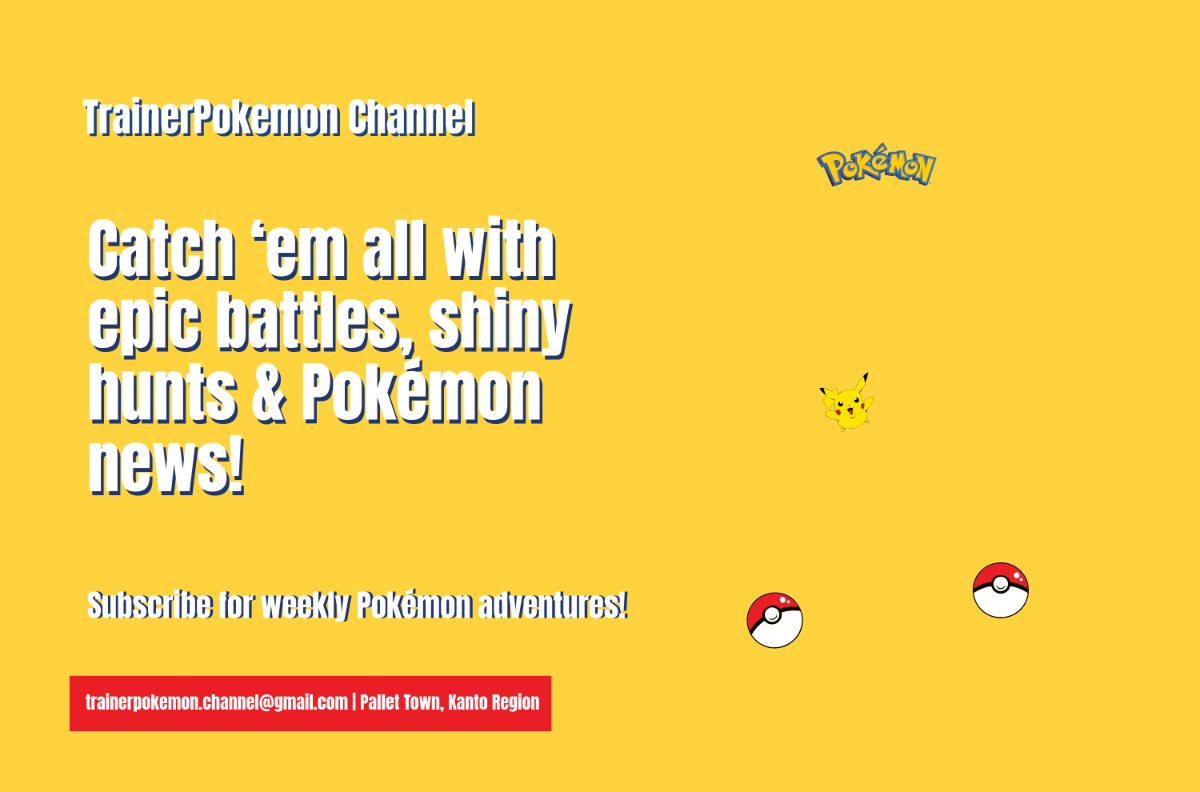 Free Yellow Pokemon Channel Banner Template