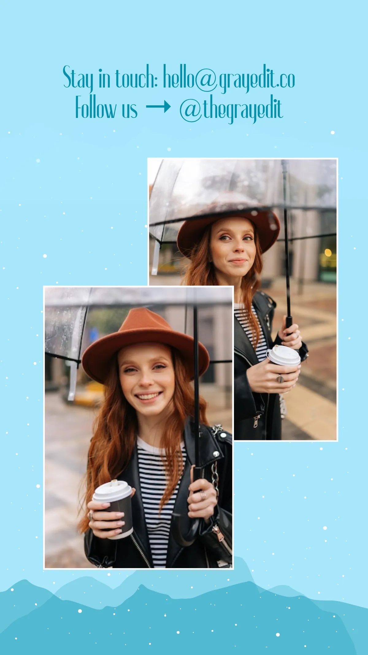 Free Rainy Day Monsoon Instagram Story Template to Edit Online