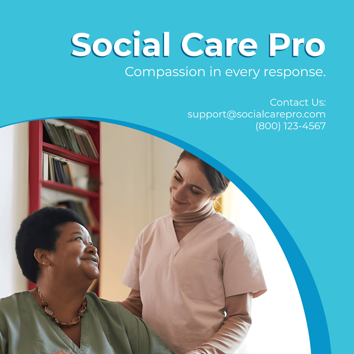 Free Social Care Instagram Post Template