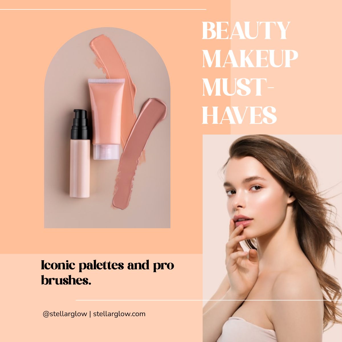 Free Beauty Makeup Instagram Post Template