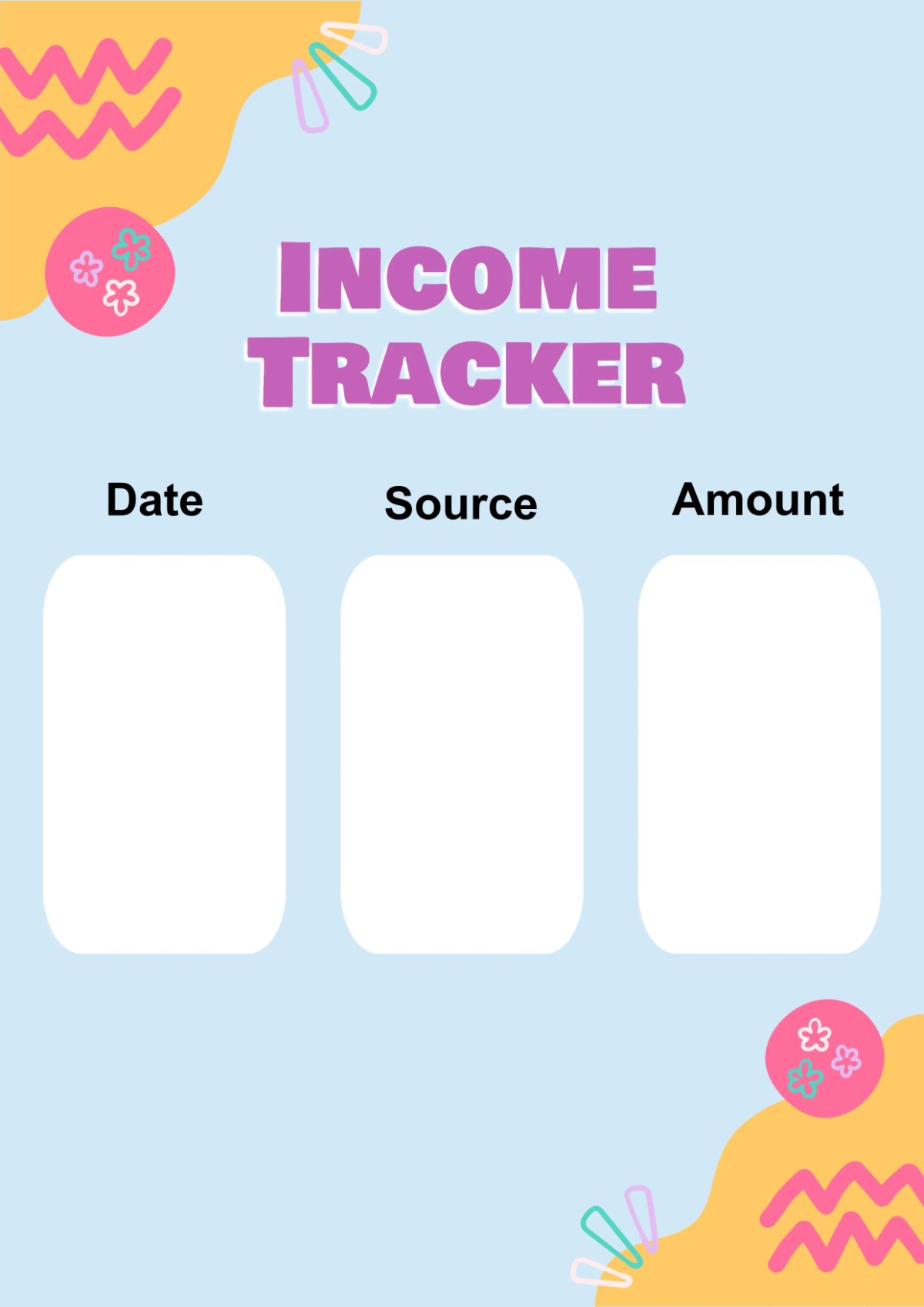 Free Budget Planner Workbook Template to Edit Online