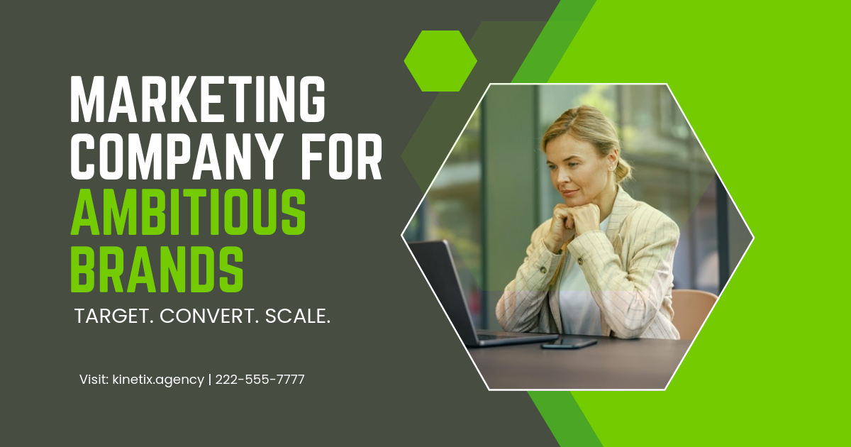 Marketing Company Facebook Post Template