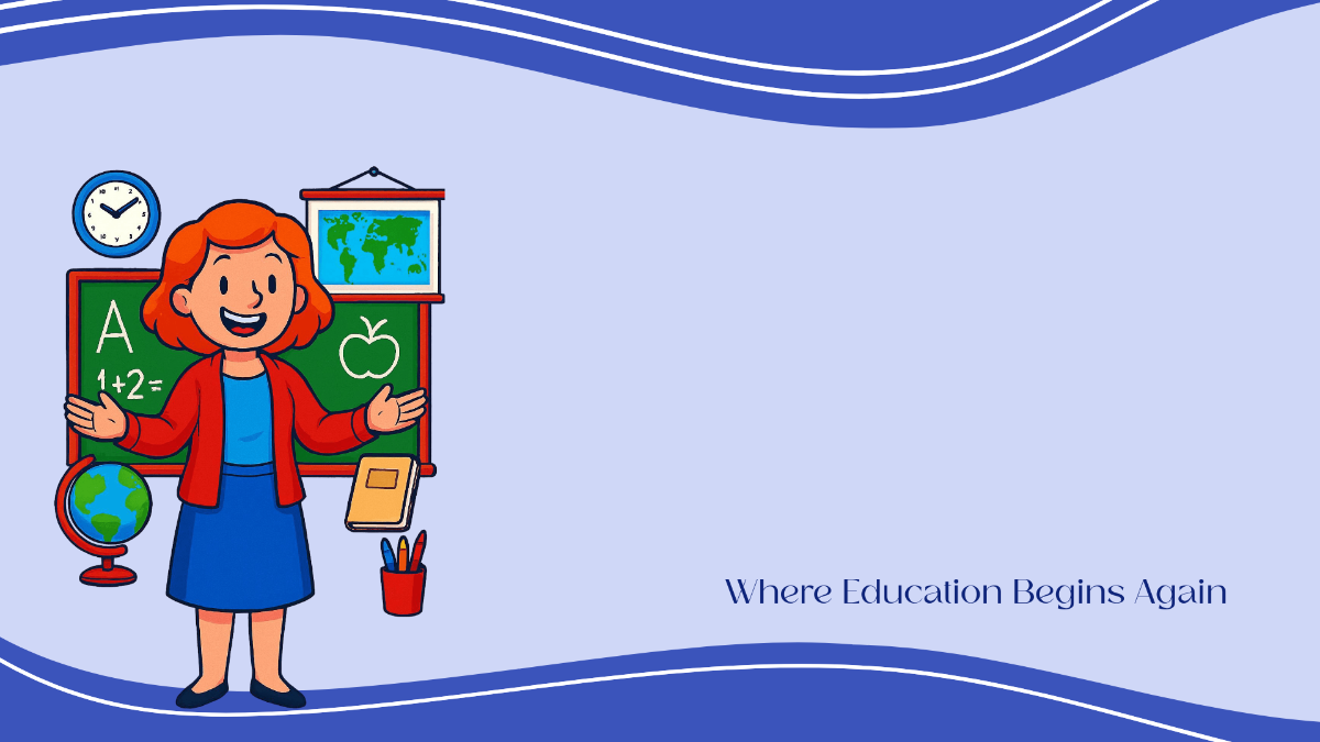 Free Education Back To School Background Template to Edit Online