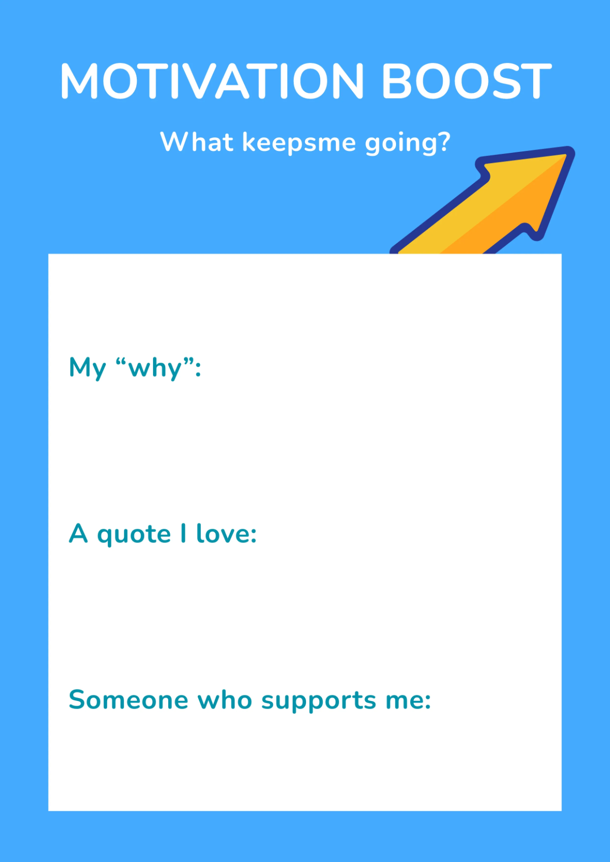 Free Goal Setting Workbook Template to Edit Online