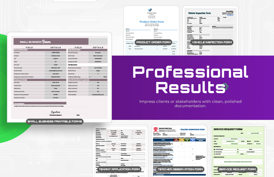 20+ Forms & Data Collection Pro Bundle