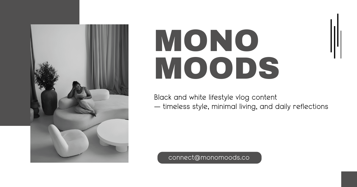 Free Black and White Concept Facebook Post Template