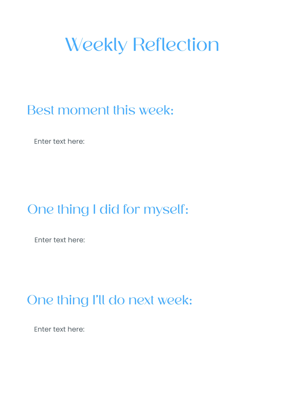 Free Self-Care Workbook Template to Edit Online