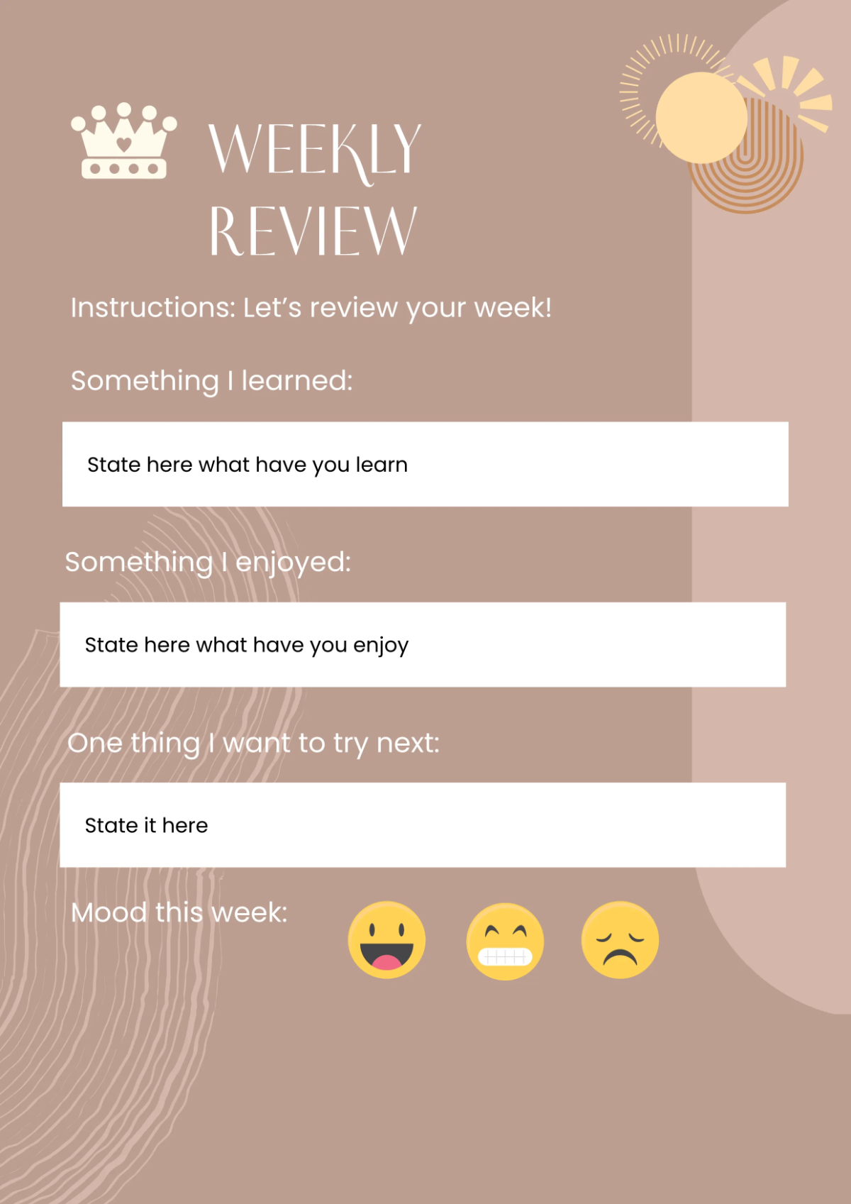 Free Printable Workbook Pages Template to Edit Online